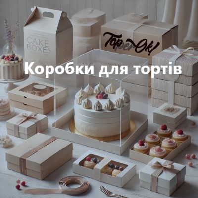 Коробка, упаковки для торта