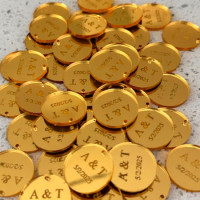 Бирка золота з гравіюванням