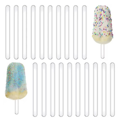 Палочки акриловые для чизкейка и мороженого: премиальный штрих вашего десерта Палочки акриловые для чизкейка и мороженого: премиальный штрих вашего десерта