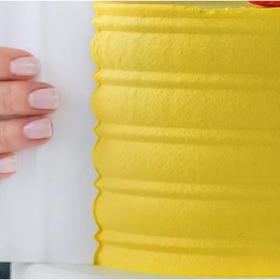 Кондитерский зубчатый скребок Premium Pro (Акрил 6 мм)