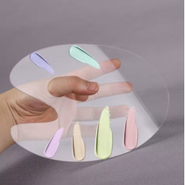 Прозрачная палитра для краски 10х20; 25х15; 20х30 Прозрачная палитра для краски 10х20; 25х15; 20х30