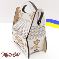 Коробка для подарка 11х5,5х15 см