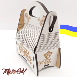 Коробка для подарка 11х5,5х15 см