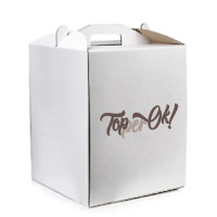 Коробка картонна для капкейків 300х300х400мм Коробка картонна для капкейків 300х300х400мм