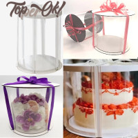 Коробка тубус для торта 25х25 см