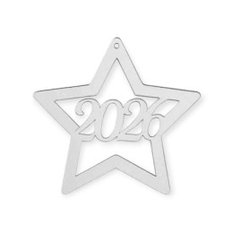 Підвіска зірка 2026 4х3,5; 6х5,5; 8х7,5 Підвіска зірка 2026 4х3,5; 6х5,5; 8х7,5