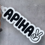 Брелок с именем из акрила — купить с доставкой по Украине