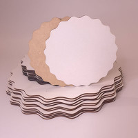 Підкладка фігурна біла 20 см Підкладка фігурна біла 20 см