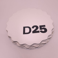 Підкладка фігурна біла 25 см Підкладка фігурна біла 25 см