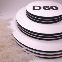 Підкладка кругла біла 60 см