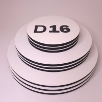 Підкладка кругла біла 16 см Підкладка кругла біла 16 см