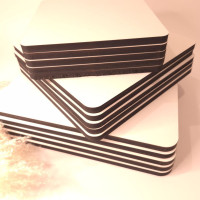 Біла підкладка квадратна 55 см Біла підкладка квадратна 55 см