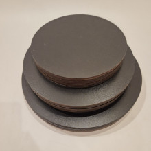 Підкладка кругла чорна на вибір