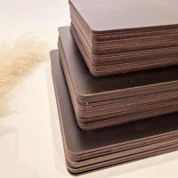 Чорна підкладка квадратна 35 см Чорна підкладка квадратна 35 см