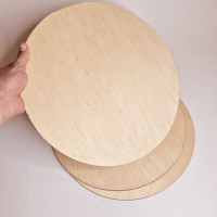 Круглая подложка из фанеры 35 см