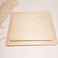 Квадратна підкладка з фанери 60х60 см