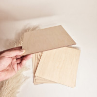 Квадратная подложка из фанеры 23х23 см Квадратная подложка из фанеры 23х23 см