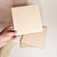 Квадратна підкладка з фанери 20х20 см Квадратна підкладка з фанери 20х20 см