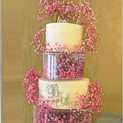 Стойка для торта прозрачная (Диаметр 20 см, Оргстекло)