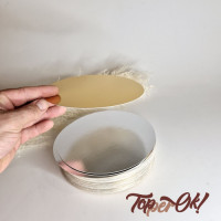 Картонная подложка круглая 9 см Картонная подложка круглая 9 см