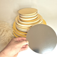 Картонная подложка круглая 18 см