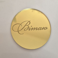 Топер золотий Вітаю