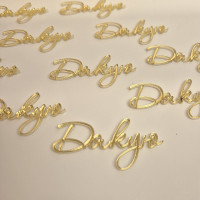 Золотой топпер Дякую Золотой топпер Дякую