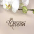 Топер на торт.  З Днем Народження Королева, Queen, Princess