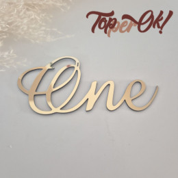 Золотой топпер One