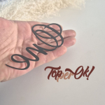 Топер слово. One. Купити топери для торта