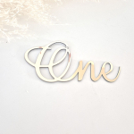 Топер слово. One. Купити топери для торта