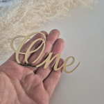 Топер слово. One. Купити топери для торта