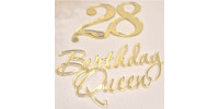 Топер Hapy Birthday XX