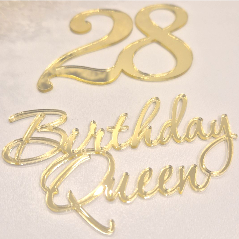 Топперы для торта на заказ. Топпер на торт Happy Birthday с цифрами