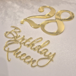 Топперы для торта на заказ. Топпер на торт Happy Birthday с цифрами