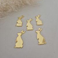 Топер бирка Великодній Кролик