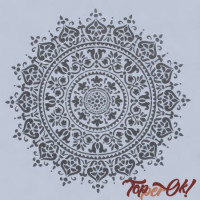 Трафарет Мандала 40х40; 60х60; 80х80