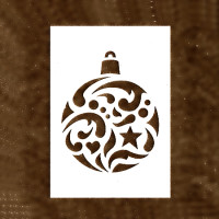 Трафарет Новорічний А6; А5; А4; А3; А2; А1