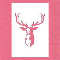 Трафарет Новорічний Олень