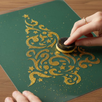 Трафарет Ёлка А6; А5; А4; А3; А2; А1