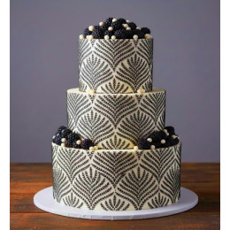 Трафарет кондитерський Папороть А5; А4