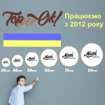 Вивіски з акрилу