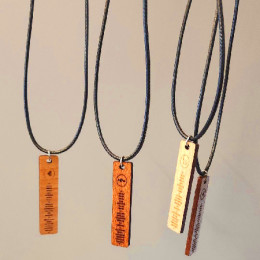 Улюблена пісня у подарунок. Брелок дерев'яний