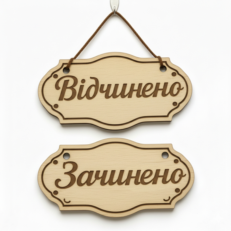 Таблички на заказ из дерева (вывески, Open/Closed) — Купить, Цена Таблички на заказ из дерева (вывески, Open/Closed) — Купить, Цена