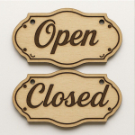 Таблички на заказ из дерева (вывески, Open/Closed) — Купить, Цена Таблички на заказ из дерева (вывески, Open/Closed) — Купить, Цена