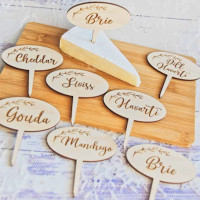 Деревянный маркер ценник 9x7; ​13x11; ​18x14