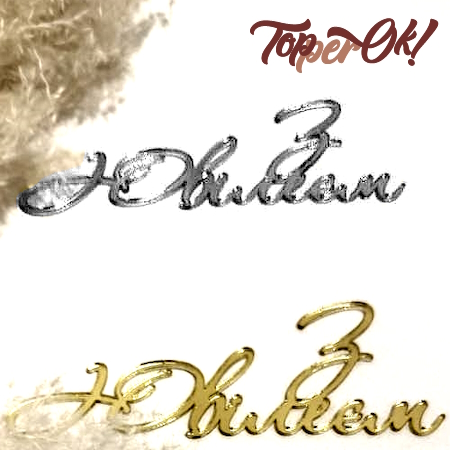 Топер на торт ювіляру Боковий топер на торт з Ювілеєм. Топери для тортів. Топер для торта на замовлення. Вітання на торті