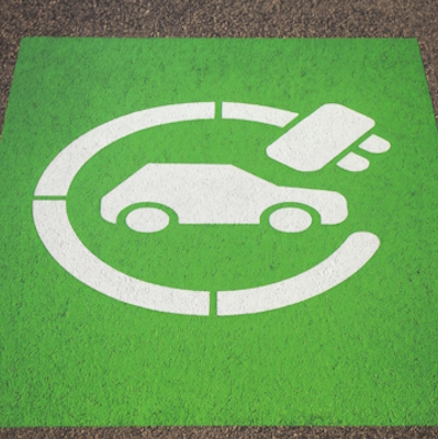 Заказать трафарет зарядки электромобилей для маркировки стоянки, парковки, гаража, АЗС