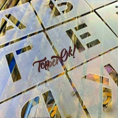 Трафарет Буквы