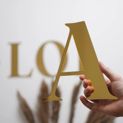 Напис на стіні Ім'я дитини від Топперок Іменні написи на стіну. Напис на стіні Ім'я дитини